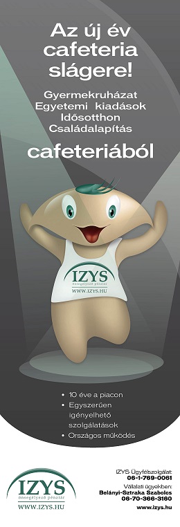 10 éves iziszönsegélyezőpénztár mascot